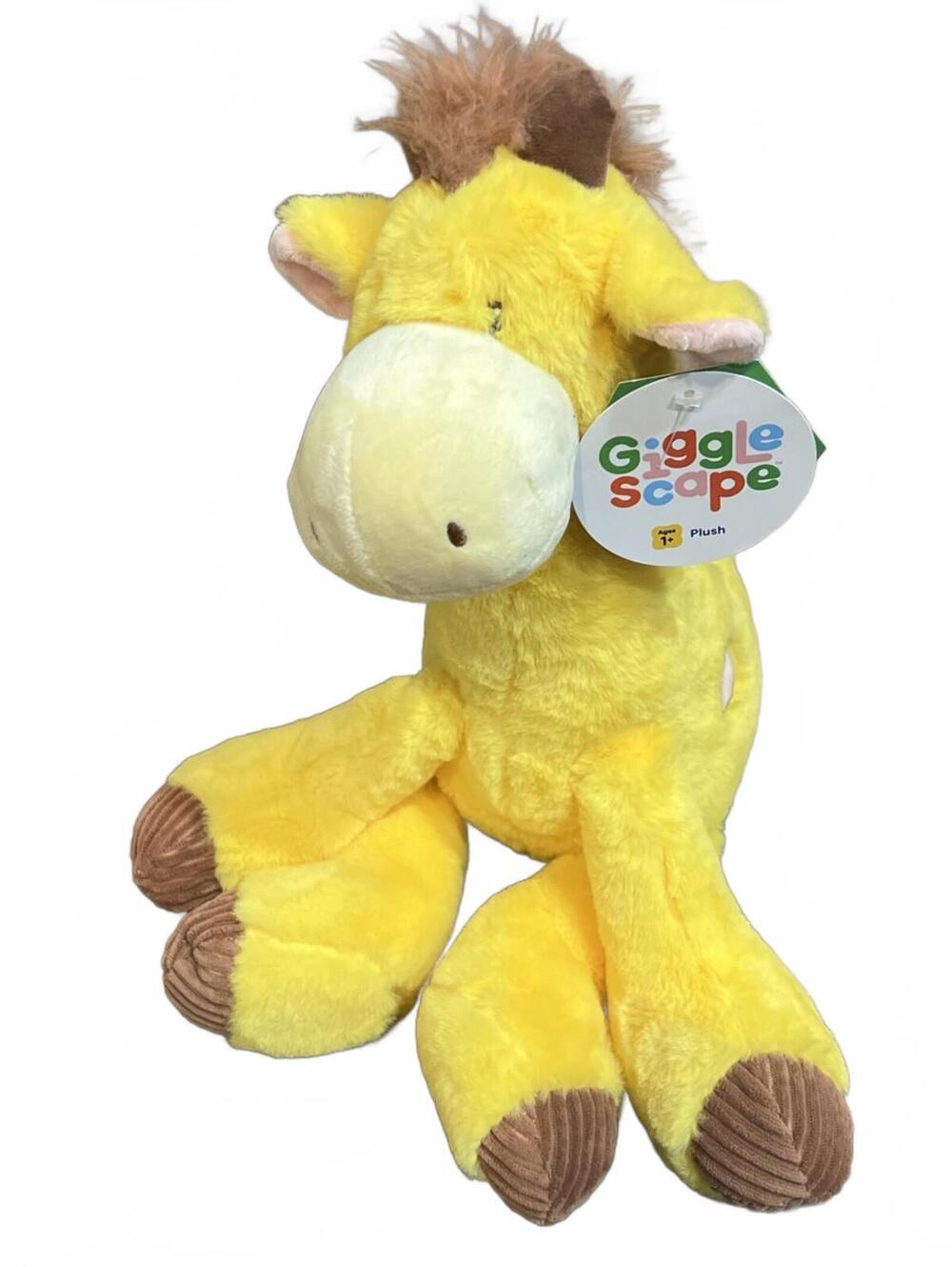 Giggle Scape Giraffe 14 Inch Plush Stuffed Toy with Tag